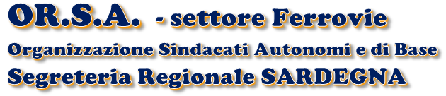 Intestazione Orsa ferrovie